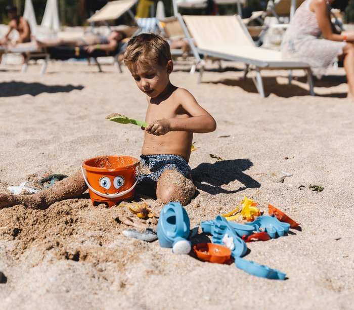 Ferienanlage in Italien: direkt am Meer mit Privatstrand