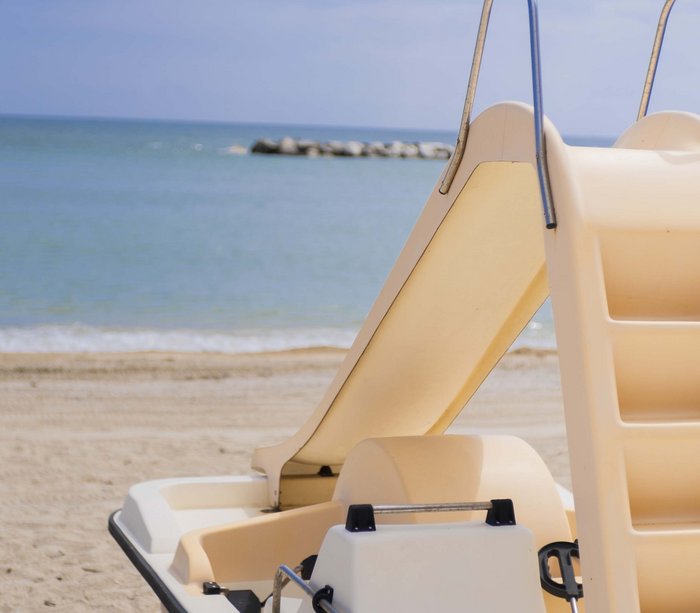 Ferienanlage in Italien: direkt am Meer mit Privatstrand